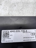 adapter PORT USB AUX AUDI Q7 4M 4M0035736A