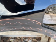BMW 2 F45 F46 HYBRYDA fender left front front