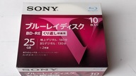 Sony BD-RE 25GB Printable-wielokrotny zapis 10szt-10pack..