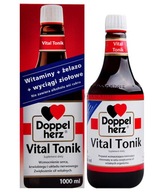 DOPPELHERZ VITAL TONIK PŁYN 1000ml Witaminy Serce