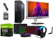 Zestaw PC GAMINGOWY do GIER SSD MONITOR GEFORCE