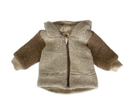 Mikina bunda 100% vlnená vlna 74 merino baránok wool zips dvojvrstvový