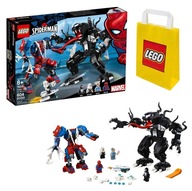 LEGO Super Heroes 76115 Pavúčí mach vs. Venom 8+ | Darčeková taška
