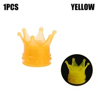 Luminous Crown Tire Valve Caps for Car Motorcycle Bike Tyre Decorati~11975