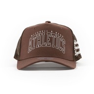 Czapka Mitchell & Ness Branded Athletics Trucker Snapback Brown