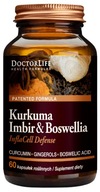 Doctor Life Kurkuma Zázvor Boswellia InflaCell 60kaps. Podpora kĺbov