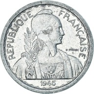 Moneta, FRANCUSKIE INDOCHINY, 10 Cents, 1945
