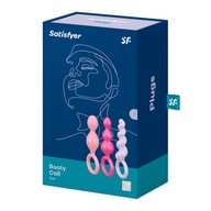 SATISFYER Zestaw Sondy Analne - Plugs colored (set of 3) Booty Call