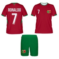 Ronaldo Portugalsko komplet tričko šortky veľkosť 128