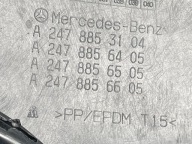 SPOILER PARAURTI DIFFUSORE POSTERIORE MERCEDES H247 GLA A2478853104