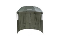 Mivardi Umbrella Easy Nylon + side cover - parasol karpiowy z bokami