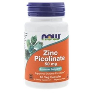 Now Foods Zinc Picolinate (pikolinian cynku) 50 mg