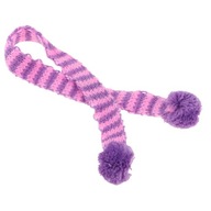 Cute Knitted Wool Muffler Sweater Scarf Purple