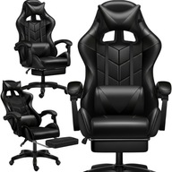 Gamer szék Cerlo FOX-4 NN CZARNY műbőr