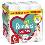 Plienkové nohavičky Pampers Pants Veľkosť 6 132 ks