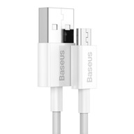 BASEUS SZYBKI KABEL USB - micro USB UNIWERSALNY 2A MOCNY PRZEWÓD 1m