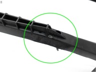 PORSCHE TAYCAN 9J1 19-24 bumper SPOILER grid holder support front