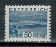 Austria 1932 Znaczek 541 * jezioro obiegowe widoki