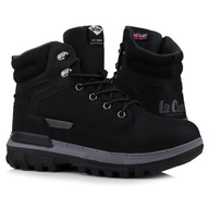 Buty męskie, zimowe Lee Cooper Ocieplane BLACK