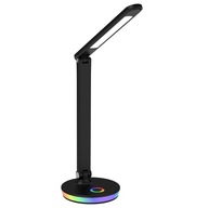 Sanico 325044 NEPTUN LED lampka biurkowa CZARNA 4000K + RGB, 4000K, max 7W