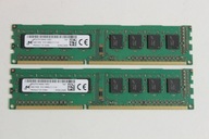 PAMIĘĆ RAM MICRON 8GB 2x4GB DDR3 DIMM DO KOMPUTERA PC 1600MHz PC3 12800U