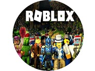 OPŁATEK NA TORT PAPIER CUKROWY ROBLOX