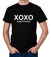 koszulka XOXO HUGS AND KISSES prezent