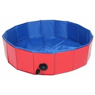 Merco Splash bazén pre psov červená priemer 160 cm