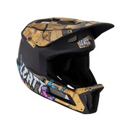 Leatt Cyklistická prilba Mtb Gravity 2.0 V23 Helmet Woody Farba Čierna/Hnedá R