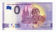 0 euro 2020 Jan Paweł II 100 rocznica urodzin XENJ 008787 Anniversary
