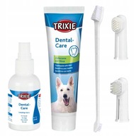 Súprava na čistenie zubov pre psa kefky a pasta + sprej