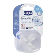 CHICCO PHYSIO SMOCZEK ORTODONTYCZNY SILIKONOWY DLA DZIECI 0-6M