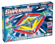 Magnetické kreatívne hračky Supermag Classic 72