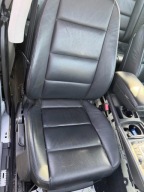 Priekinių sėdynių komplektas kairė dešinė, galinė sofa, šoninės dalys, Audi A6 C6, oda – nuotrauka 5