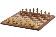 Turnajový šachový set č. 6 - doska 58mm + figúrky German Knight 3,75"