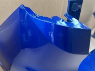 FORD KUGA MK2 ST-LINE LIFT 2016-2019 bumper rear part DEEP IMPACT BLUE