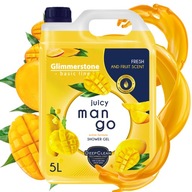 GLIMMERSTONE SHOWER GEL SPRCHOVÝ GÉL ŠŤAVNATÉ ČERSTVÉ MANGO 5L KVALITA