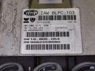 CITROEN C3 control unit of the engine 9662258680