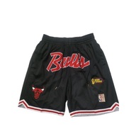 Nba Chicago Bulls Embroidered Basketball Shorts