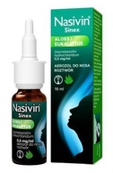 Nasivin Sinex Aloes i Eukaliptus Aerozol do nosa, 15 ml