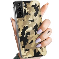 Zadný Kryt Hello Case pre Samsung Galaxy S21 Ultra 5G PUZDRO S POTLAČOU khaki