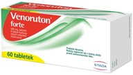 Venoruton Forte 500 mg 60 tabletek Niewydolność żylna