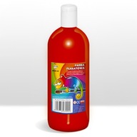 Plagátová farba červená - fľaša 500 ml., Otocki