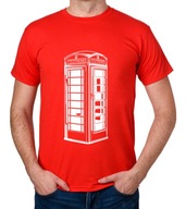 koszulka BRITISH TELEPHONE BOX prezent