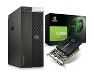 Komputer DELL Precision T5810 | E5-1620 v3 | 8GB DDR4 | Quadro K2200 | SSD