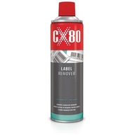 CX80 LABEL REMOVER Płyn spray do usuwania naklejek - Zmywania kleju 500ml