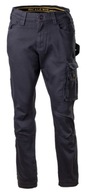 Pracovné nohavice, elastické nohavice do pása JOBC Rica Lewis '46 tmavo šedá