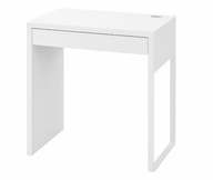 IKEA MICKE Písací stôl, biely, 73x50 cm