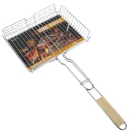 VAS GRILLRÁCS FA NYÉLLEL + EBOOK INGYEN