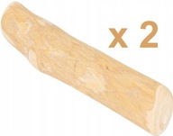 Hryzátko kosť z kávového dreva 2 ks L 19-20cm PRÍRODNÁ HRYZÁTKO
